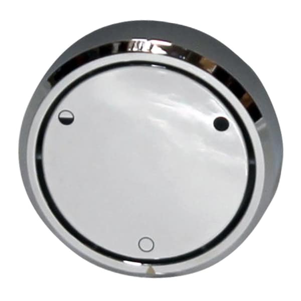 Westbrass Patented Deep Soak Bathtub Overflow Cover for Luxury Spa Style Bathing, Polished Chrome D493CHM-26 - main